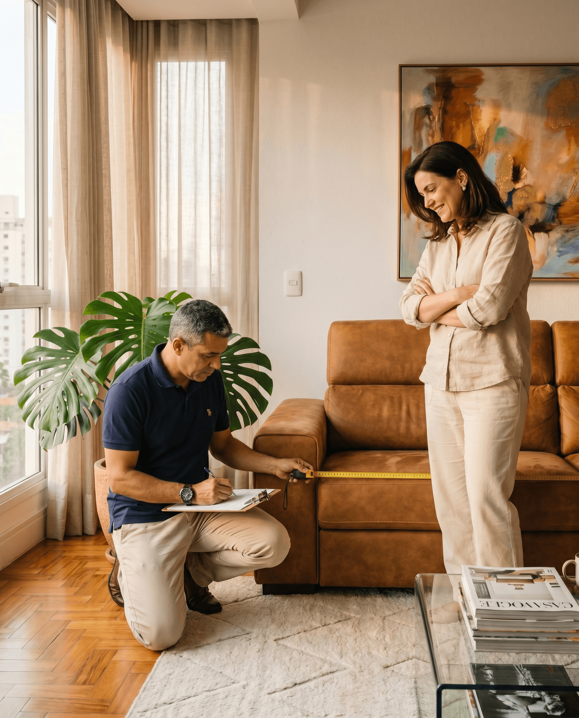 Passo 2: Visita técnica sem custo