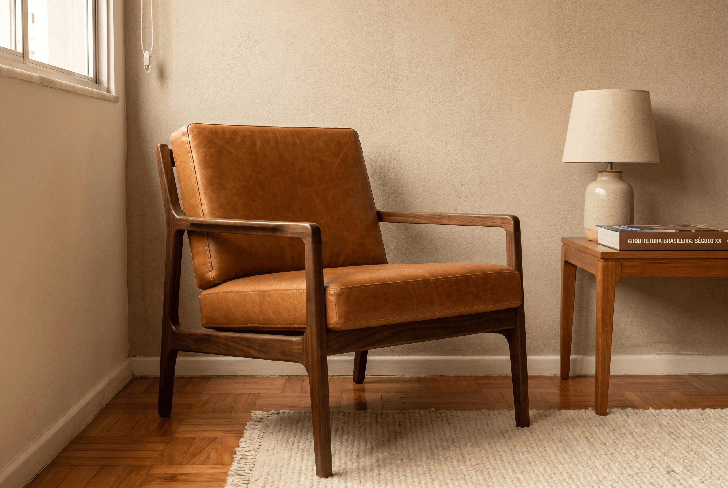 Poltrona modernista — depois da reforma